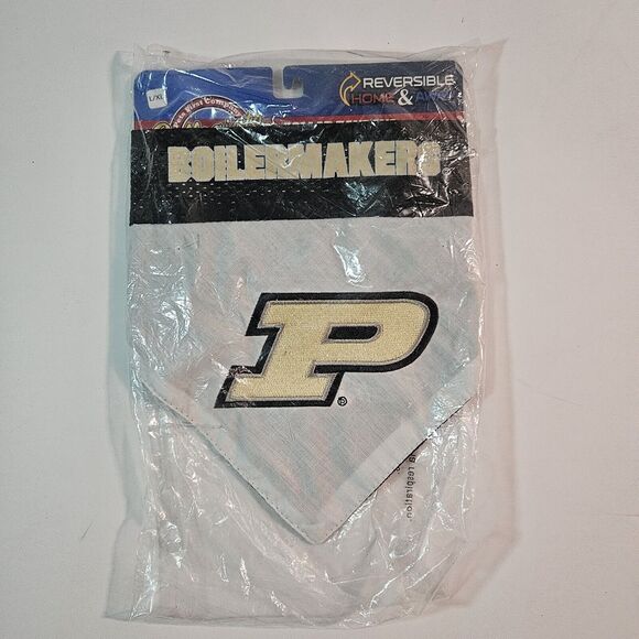 Pets First Collegiate Purdue Boilermakers Reversible Dog Collar Bandana L / XL - Picture 1 of 4